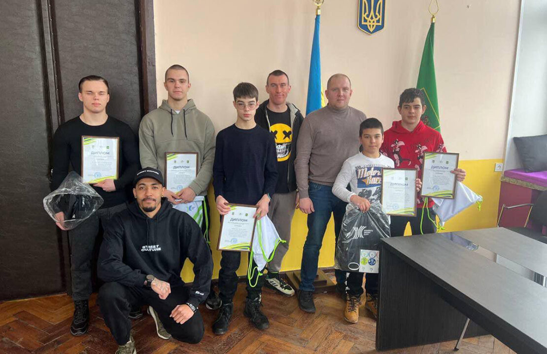 У Харкові нагородили переможців конкурсу з воркауту «Сталеві м'язи»