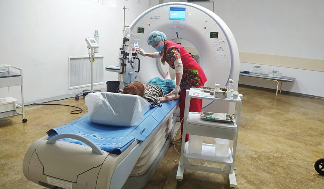 На Харківщині Балаклійська лікарня отримала комп'ютерний томограф 