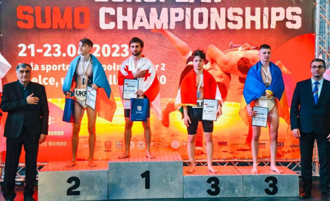 Харків'янин посів третє місце на чемпіонаті Європи з сумо