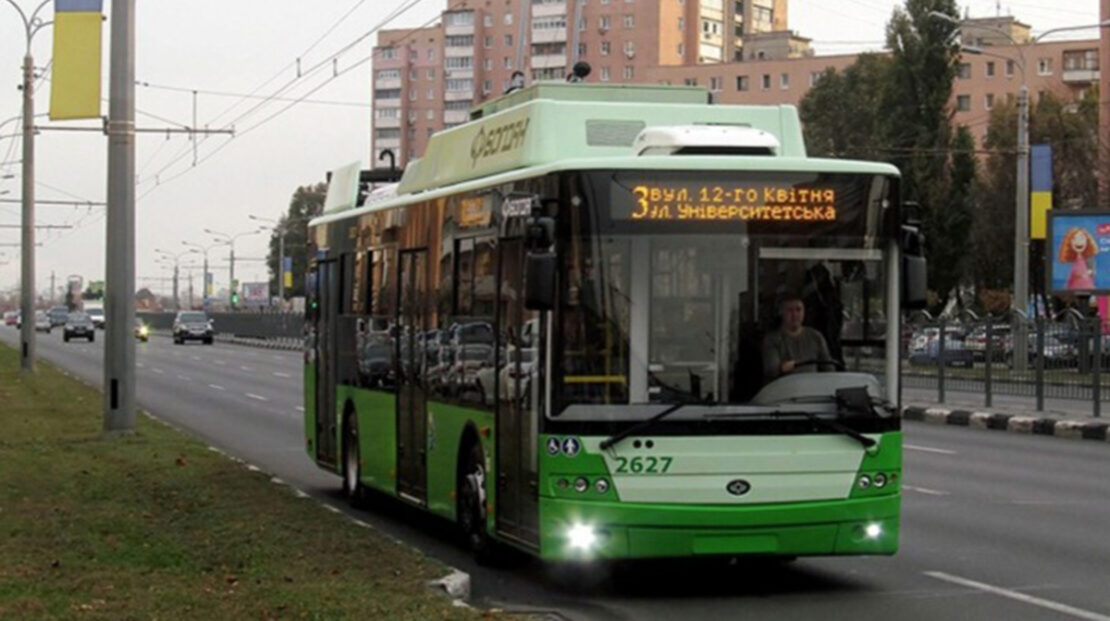 У Харкові скасують рух кількох тролейбусів ввечері 2 травня