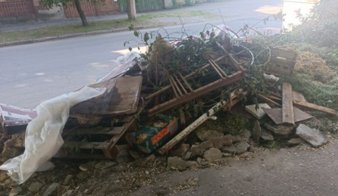 У Харкові повторно прибрали сміттєзвалище на вул. Петросова