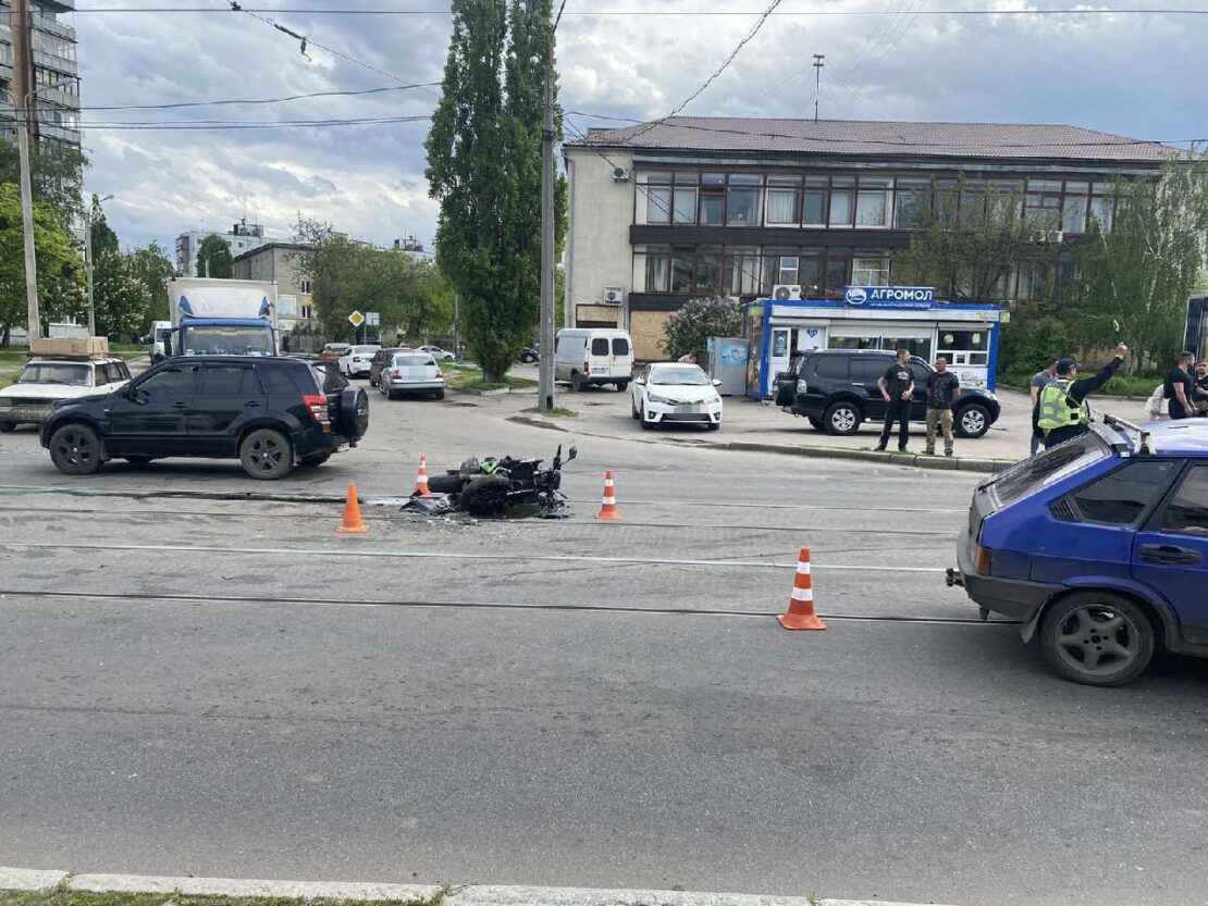 У Харкові в ДТП на Гольдбергівській постраждали два водії