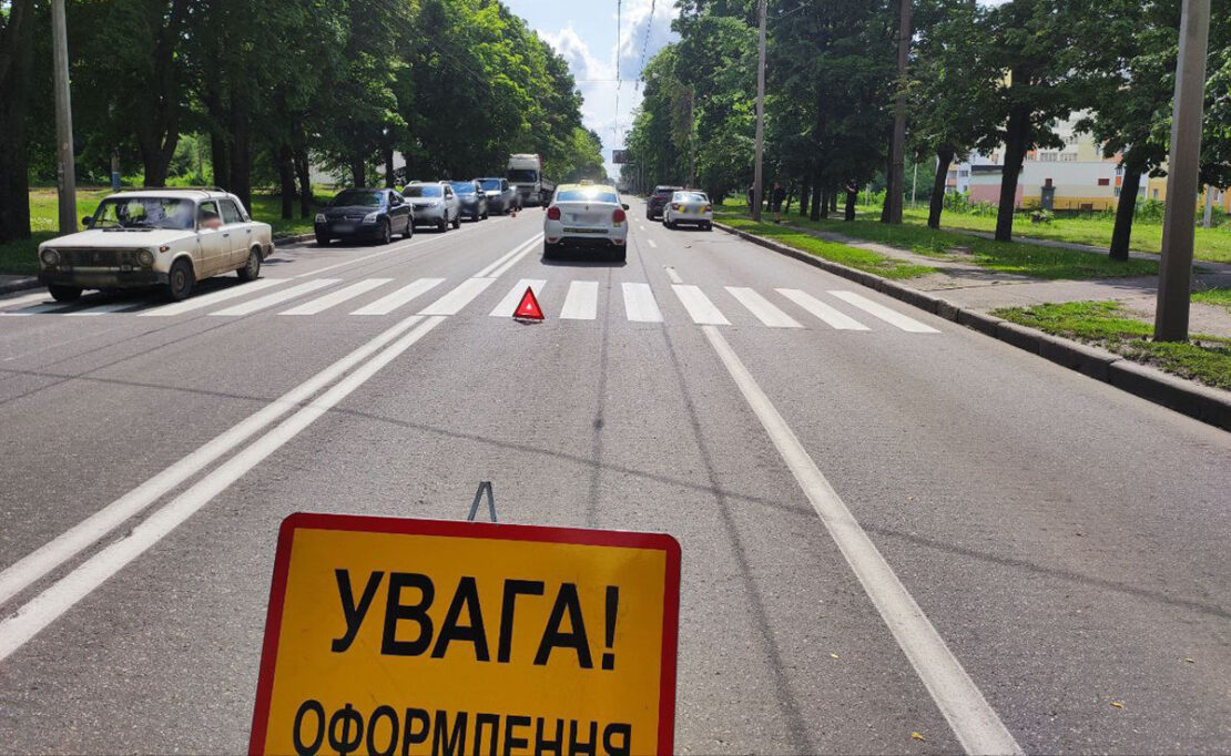 У Харкові водій збив жінку-пішохода 26.05.23 - поліція