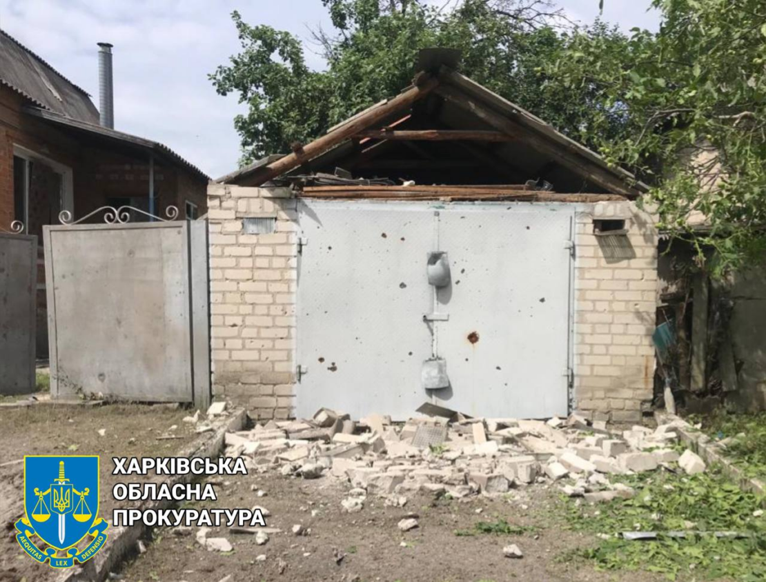 Правоохоронці зафіксували наслідки нічного обстрілу Харківщини (фото)