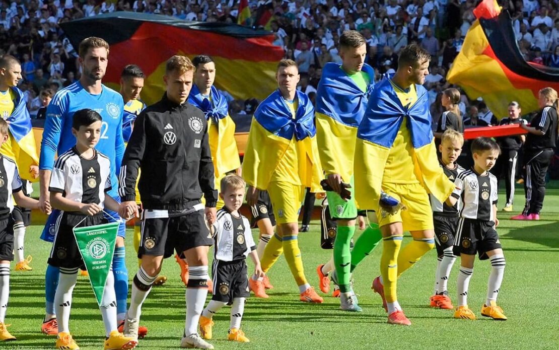 Україна зіграла внічию з Німеччиною у благодійному товариському матчі