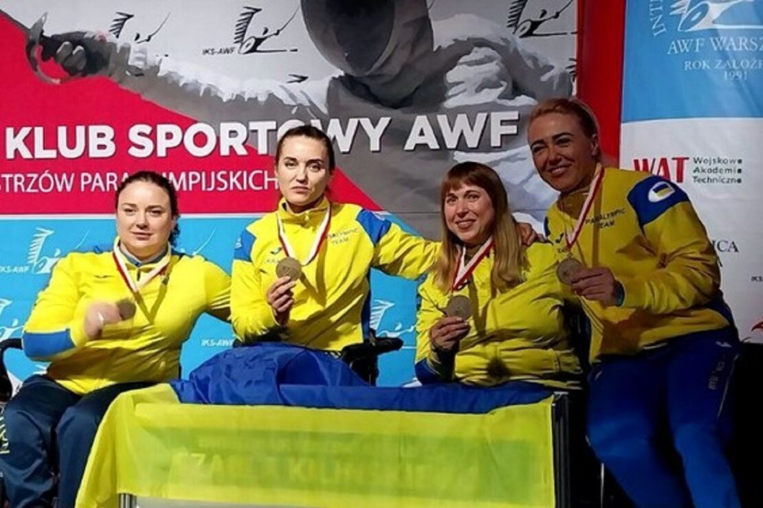 Харківські паралімпійці-фехтувальники вибороли медалі на етапі Кубка світу (фото)