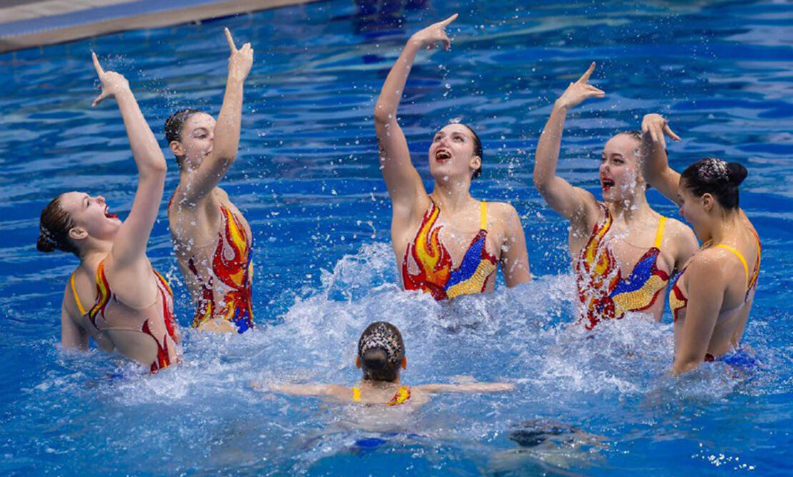 Харків'янки переможно виступили на ЧУ з синхронного плавання 