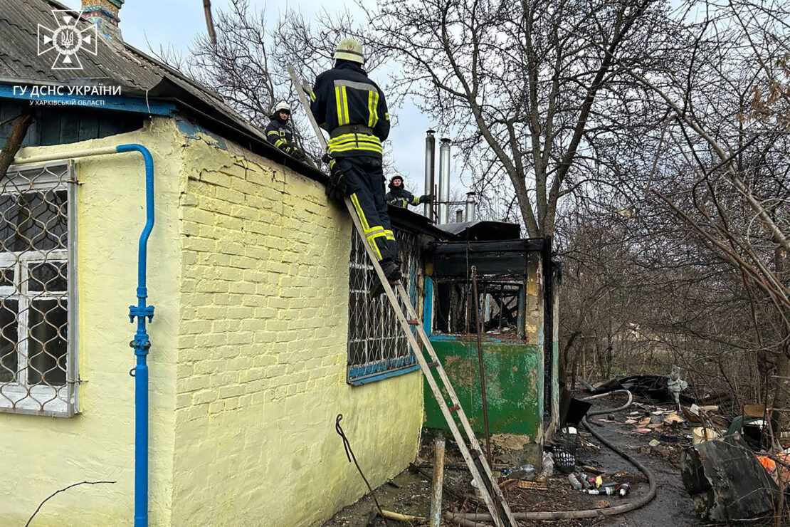 В Харківської області під час пожежі загинуло двоє людей