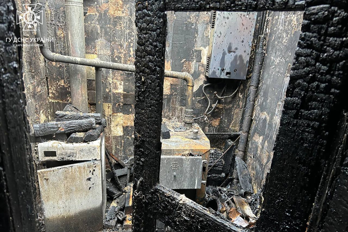 В Харківської області під час пожежі загинуло двоє людей