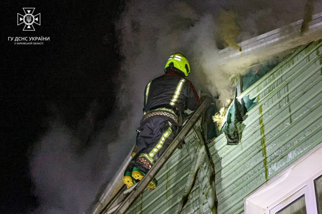 Несправна проводка спровокувала пожежу у будинку на Харківщині (фото)