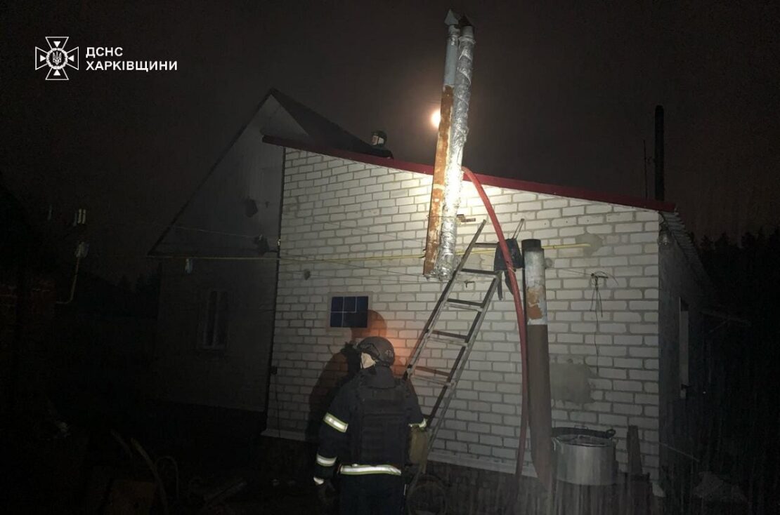 За добу сталося 4 пожежі через обстріли рф Харківщини