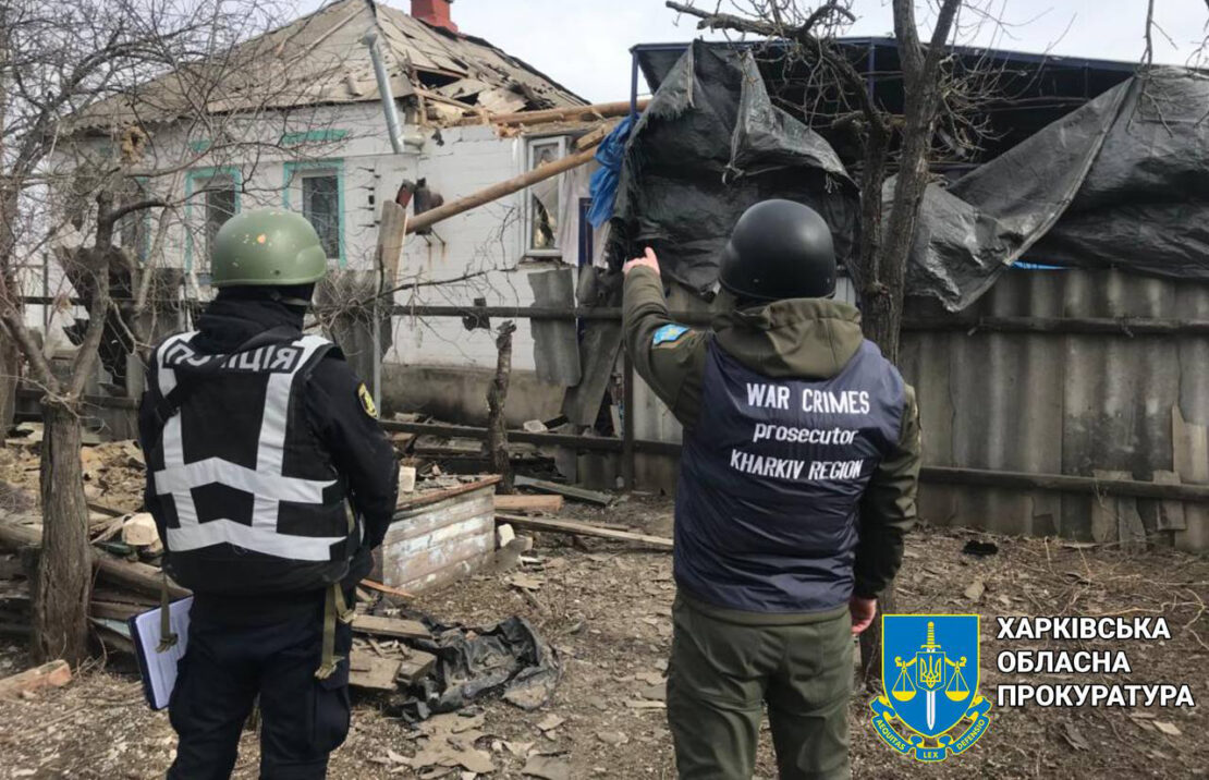 Росіяни двічі обстріляли Харківщину 13 березня: фото наслідків