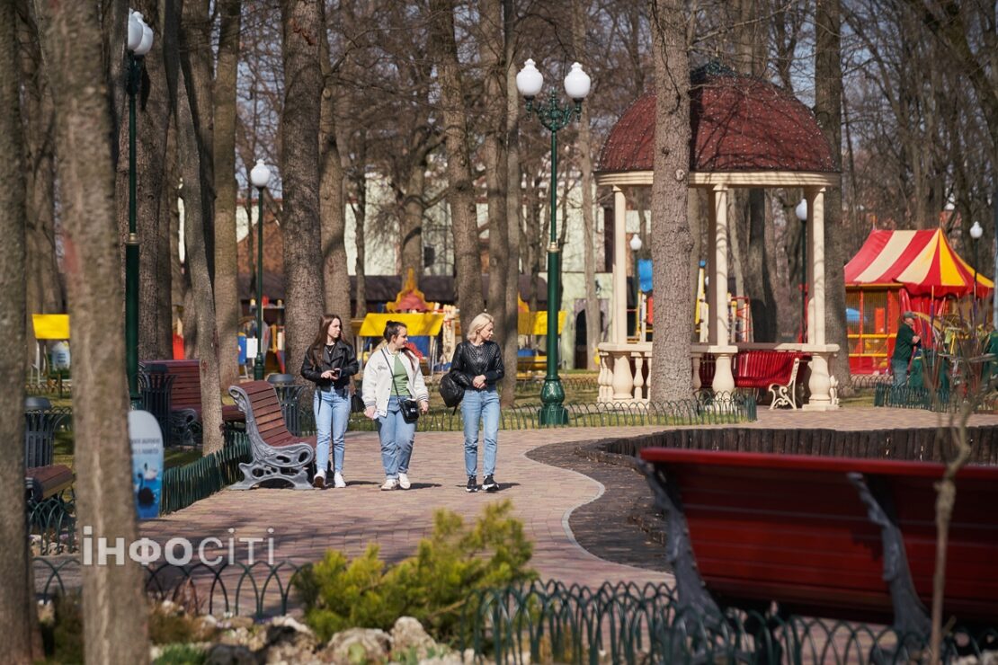 Весна у Центральному парку Харкова (фото)