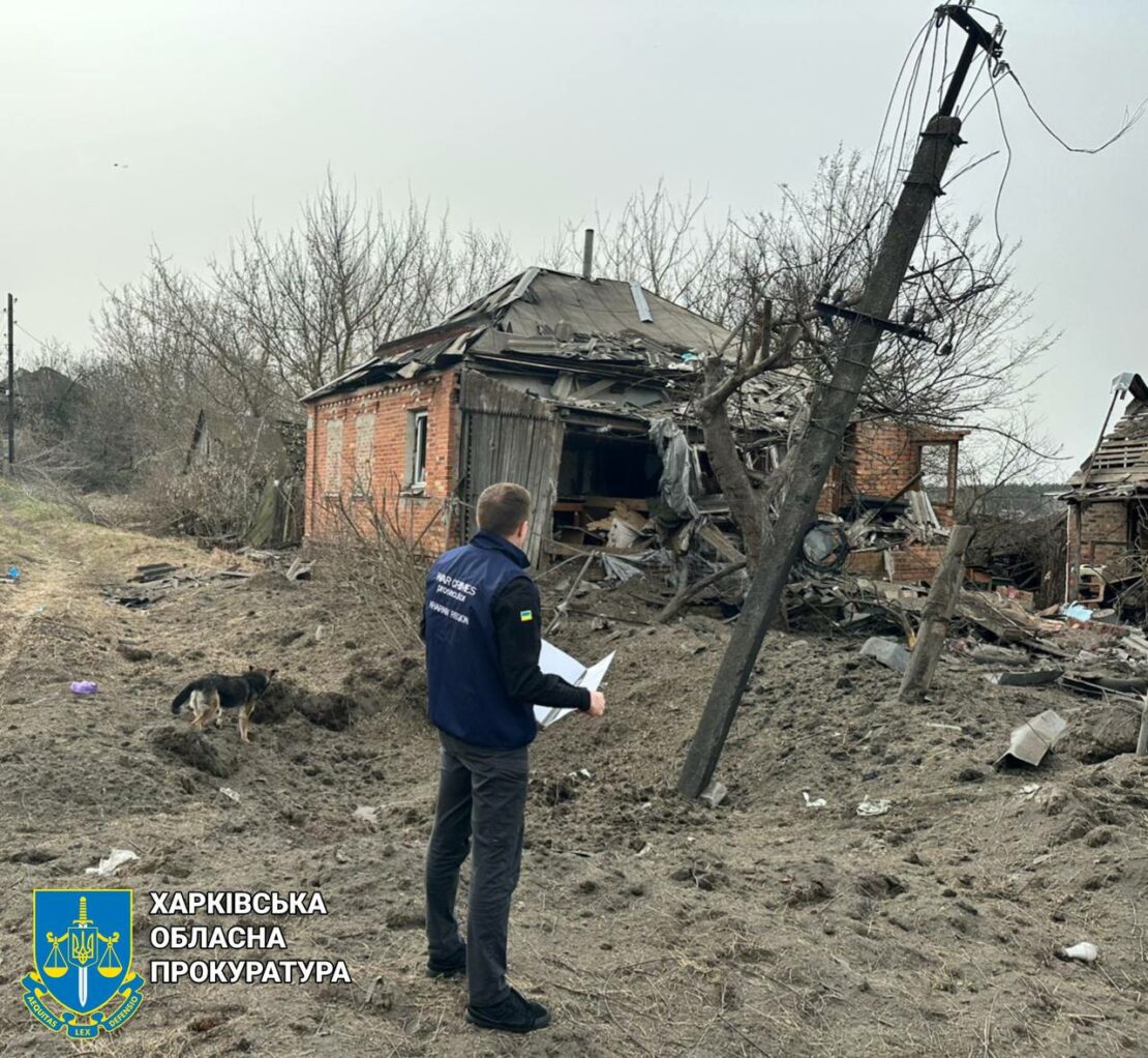 Армія рф вночі 2 квітня завдала ударів по селу Липці на Харківщині