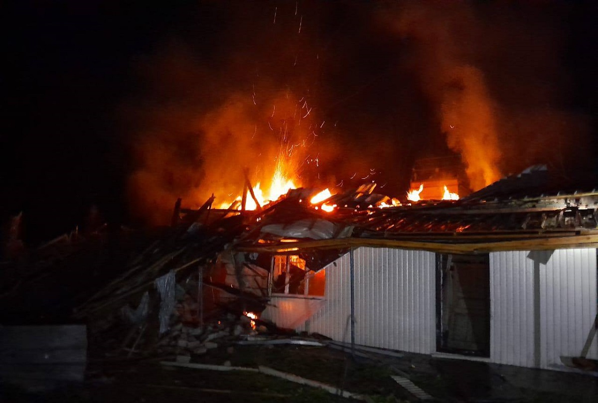 ДСНС: за добу на Харківщині через обстріли сталось 9 пожеж