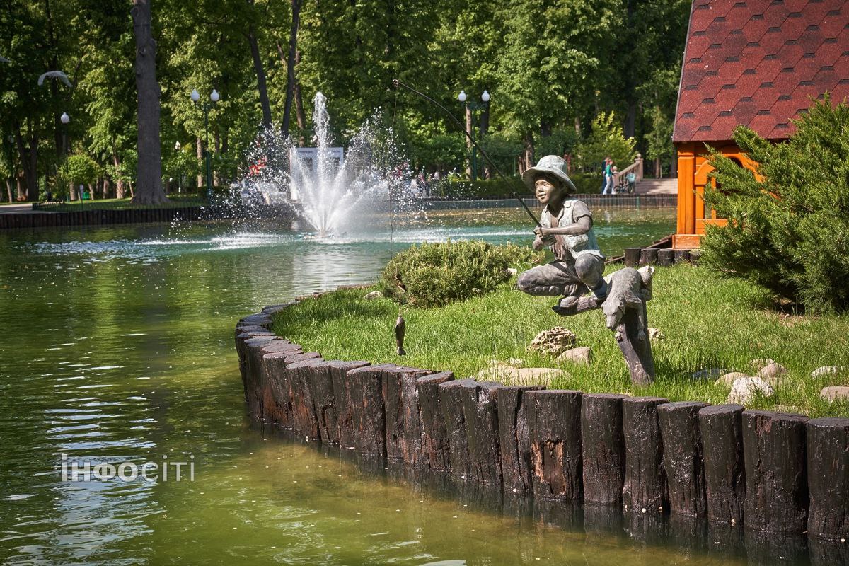 Озеро у Центральному парку Харкова готують до літа